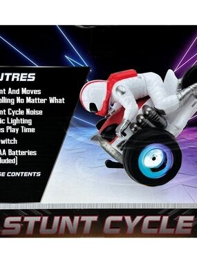 Stunt Cycle Kids Toy Motorcycle - (Multiple Available)